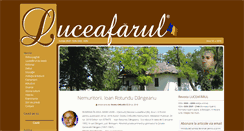 Desktop Screenshot of luceafarul.net